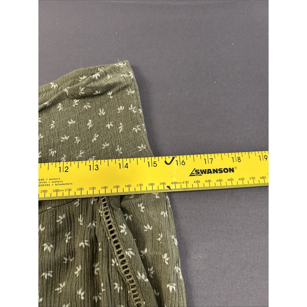 3 Dots Green Pants Size Medium Pockets - Picture 6 of 9